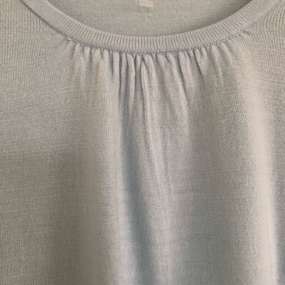 Luxe 360 by Mercer Street Studio Blue knit Top - Picture 4 of 7